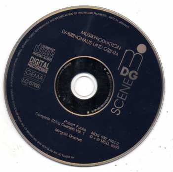 2CD Robert Fuchs: Complete String Quartets: Opp. 52, 68, 71 & 106