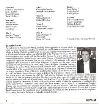 CD Robert Parsons: First Great Service • Responds For The Dead (Latin Service)