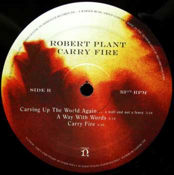 2LP Robert Plant: Carry Fire