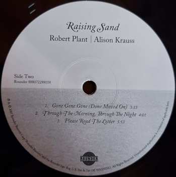 2LP Robert Plant: Raising Sand