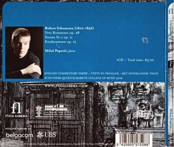 CD Robert Schumann: Drei Romanzen Op. 28 - Sonata Op. 11 - Kinderszenen Op. 15