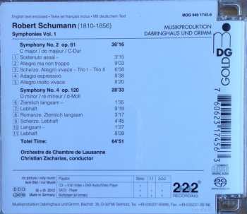 SACD Robert Schumann: Symphony No. 2 C Major Op. 61 / Symphony No. 4 D Minor Op. 120