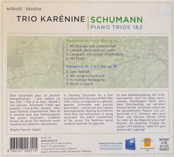 CD Robert Schumann: Piano Trios 1 & 2