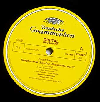 LP Robert Schumann: Schumann - Symphonie No. 3 Op. 97, Cello Concerto Op. 129