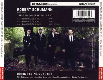 CD Robert Schumann: String Quartets, Op. 41