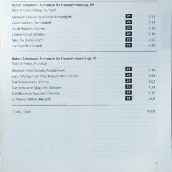 CD Robert Schumann: Romanzen Und Balladen Für Chor