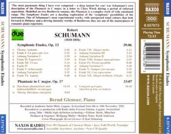 CD Robert Schumann: Symphonic Etudes • Phantasie In C Major