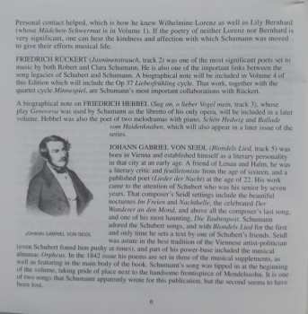 CD Robert Schumann: The Songs Of Robert Schumann - 3