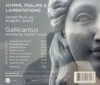 CD Gallicantus: Hymns, Psalms & Lamentations: Sacred Music By Robert White