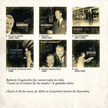 CD Roberto Goyeneche: Buenos Aires Conoce