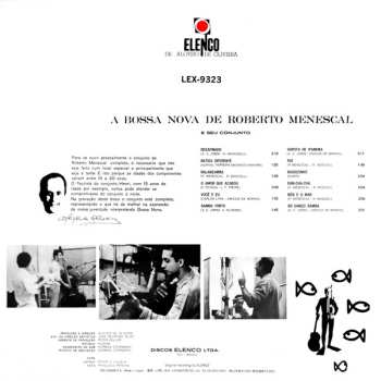 LP Roberto Menescal E Seu Conjunto: A Bossa Nova De Roberto Menescal E Seu Conjunto