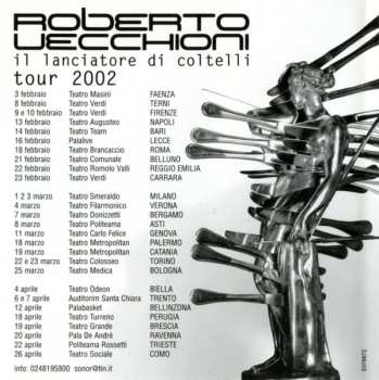 CD Roberto Vecchioni: Il Lanciatore Di Coltelli