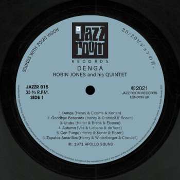 LP Robin Jones And His Quintet: Denga