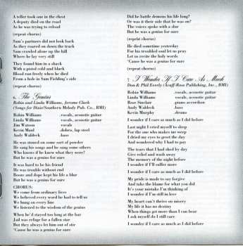 CD Robin & Linda Williams: Devil Of A Dream