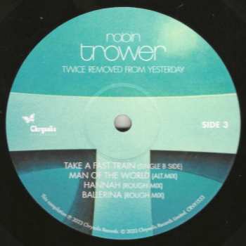 2LP Robin Trower: Twice Removed From Yesterday DLX