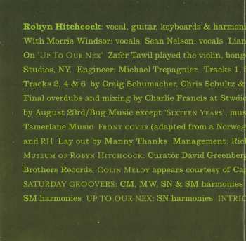 CD Robyn Hitchcock & The Venus 3: Goodnight Oslo