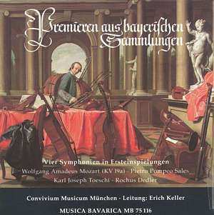 CD Rochus Dedler: Symphonie D-dur