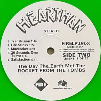 2LP Rocket From The Tombs: The Day The Earth Met The... (Live From Punk Ground Zero, Cleveland 1975) CLR | LTD