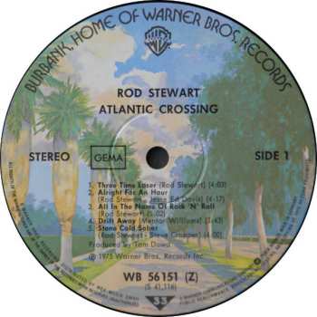 LP Rod Stewart: Atlantic Crossing