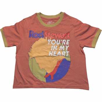 Merch Rod Stewart: Dámske Crop Top In My Heart