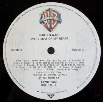 LP Rod Stewart: Every Beat Of My Heart