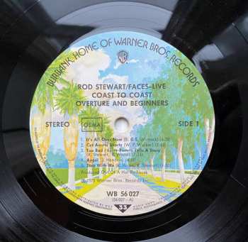 LP Rod Stewart: Live Coast To Coast  - Overture And Beginners