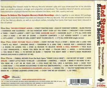3CD Rod Stewart: Reason To Believe: The Complete Mercury Studio Recordings