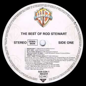 LP Rod Stewart: The Best Of Rod Stewart