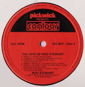 LP Rod Stewart: The Hits Of Rod Stewart