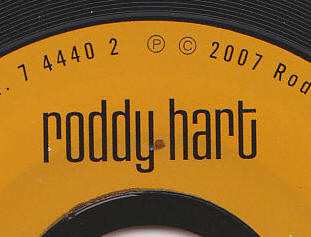 CD Roddy Hart: Bookmarks