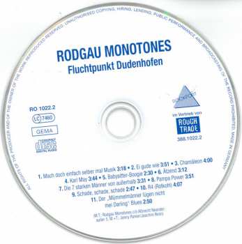 CD Rodgau Monotones: Fluchtpunkt Dudenhofen