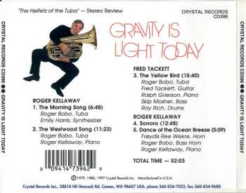CD Roger Bobo: Gravity Is Light Today