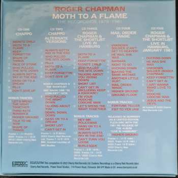 5CD/Box Set Roger Chapman: Moth To A Flame (The Recordings 1979-1981)