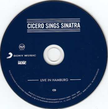 CD Roger Cicero: Cicero Sings Sinatra Live In Hamburg