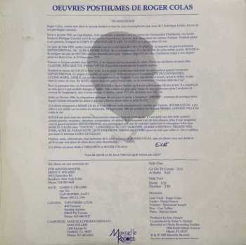 LP Roger Colas: Fierté In Memoriam Roger Colas