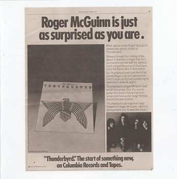 CD Roger McGuinn's Thunderbyrd: Hammersmith Odeon Broadcast 1977