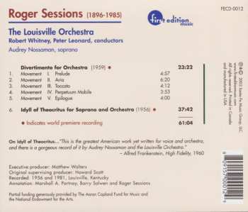 CD The Louisville Orchestra: Divertimento For Orchestra / Idyll Of Theocritus