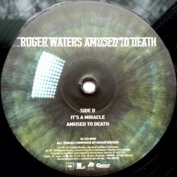 2LP Roger Waters: Amused To Death LTD