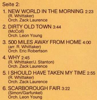 LP Roger Whittaker: My Favourite Songs