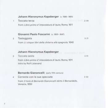 CD Rolf Lislevand: Libro Primo