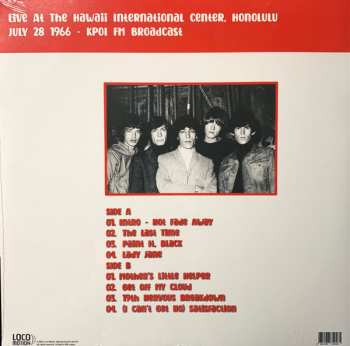 LP The Rolling Stones: The Honolulu Broadcast Live At The Hawaii International Center July 28 1966 - KPOI FM Broadcast LTD | CLR