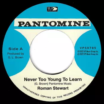 Never Too Young To Learn