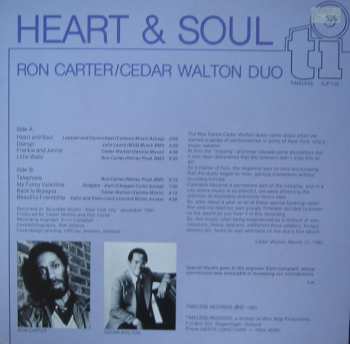 LP Ron Carter / Cedar Walton Duo: Heart & Soul