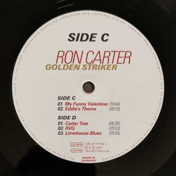 2LP Ron Carter: Golden Striker (Live At Theaterstübchen, Kassel) LTD | NUM