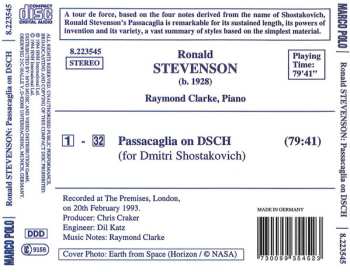 CD Ronald Stevenson: Passacaglia On DSCH