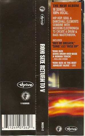 CD Roni Size: Return To V