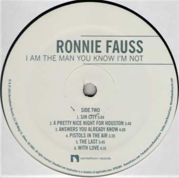 LP Ronnie Fauss: I Am The Man You Know I'm Not