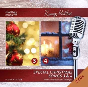 2CD Ronny Matthes: Special Christmas Songs (3 & 4)-playback/karaoke