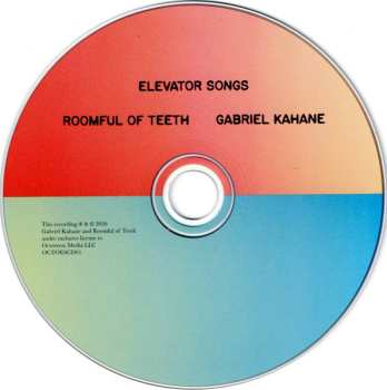 CD Gabriel Kahane: Elevator Songs