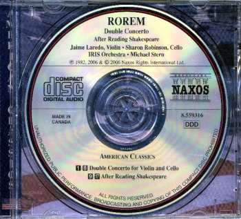 CD Michael Stern: Double Concerto For Violin And Cello / After Reading Shakespeare